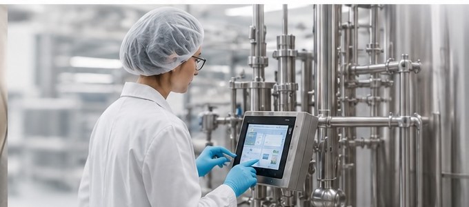 Foodiq operator working with MLC controls